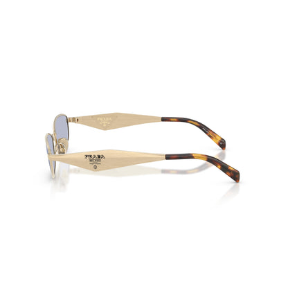 Luxus ovale Metall-Sonnenbrille – Ansicht 17