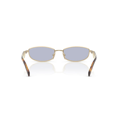 Luxus ovale Metall-Sonnenbrille – Ansicht 18