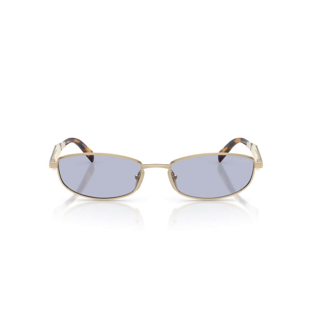 Luxus ovale Metall-Sonnenbrille – Ansicht 19