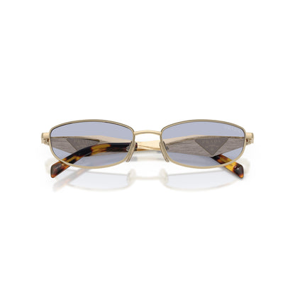 Luxus ovale Metall-Sonnenbrille – Ansicht 20