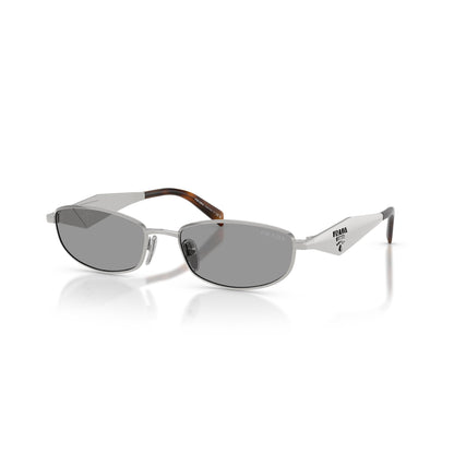 Luxus ovale Metall-Sonnenbrille – Ansicht 6