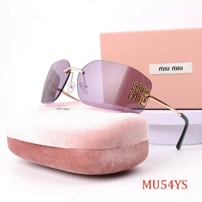 Modische randlose Sonnenbrille – Ansicht 10