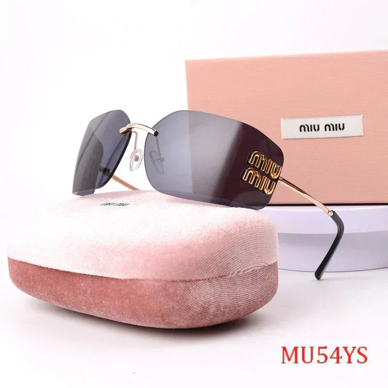 Modische randlose Sonnenbrille – Ansicht 3