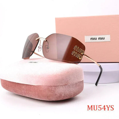 Modische randlose Sonnenbrille – Ansicht 7