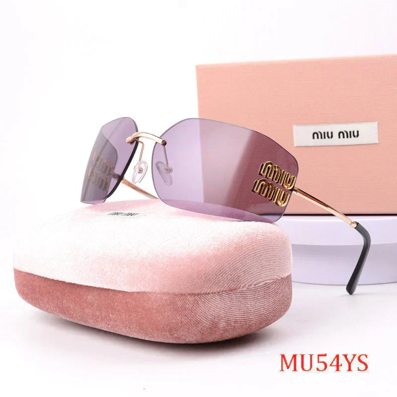 Modische randlose Sonnenbrille – Ansicht 9