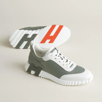 Bouncing Sneaker Étoupe/Weiß – Ansicht 4