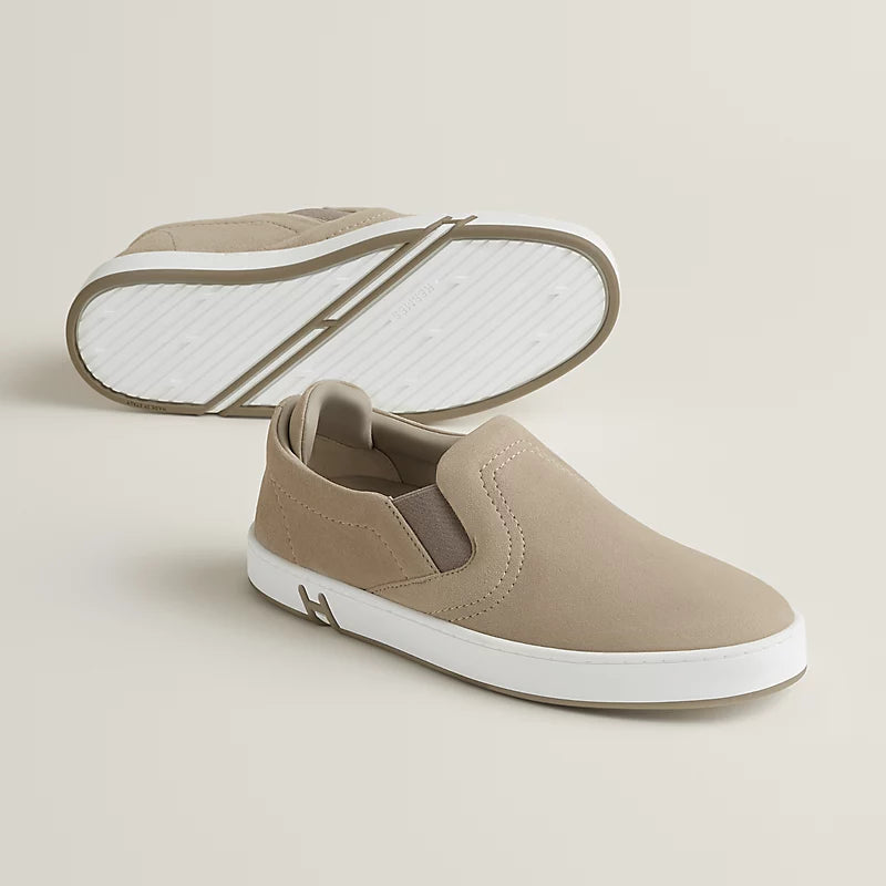 Lucky Slip-on-Sneaker Kieselbeige – Ansicht 2