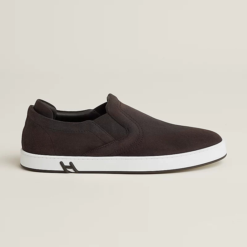 Lucky Slip-on-Sneaker Braun – Ansicht 1