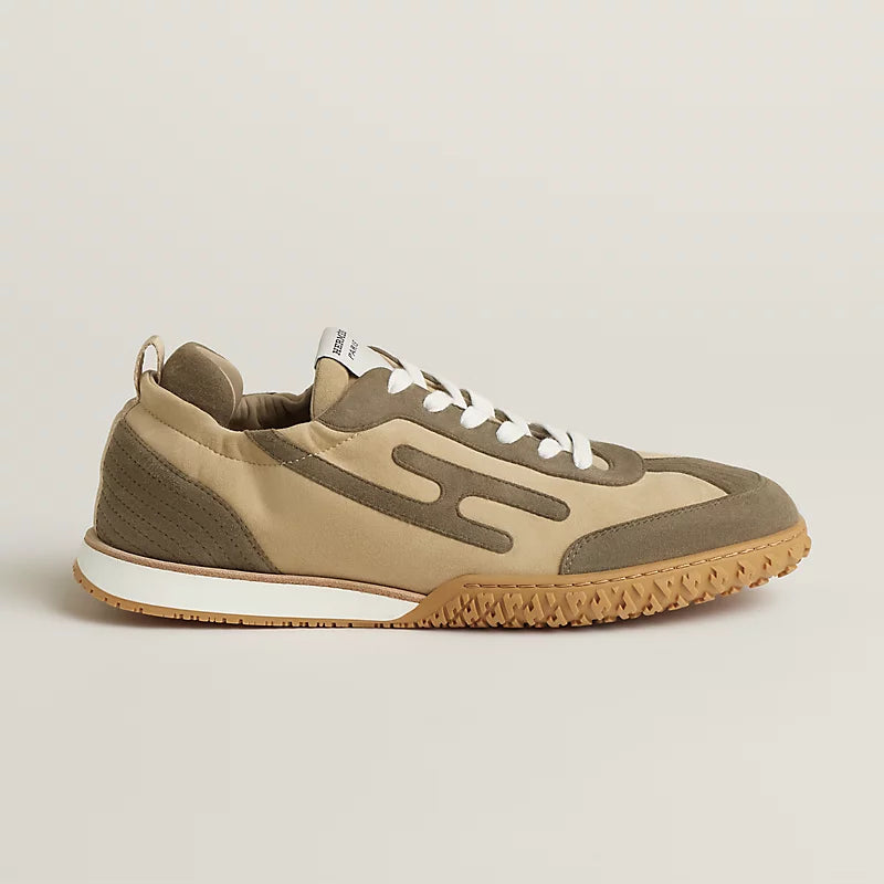 Jet Sneaker Leinenbeige / Tundragrün – Ansicht 2