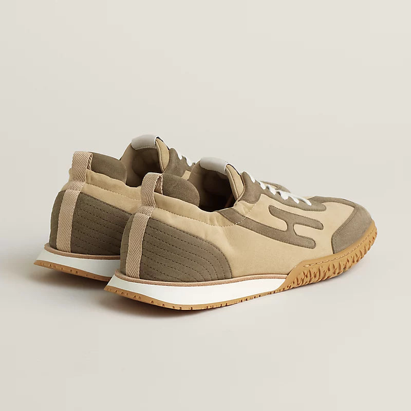 Jet Sneaker Leinenbeige / Tundragrün – Ansicht 4