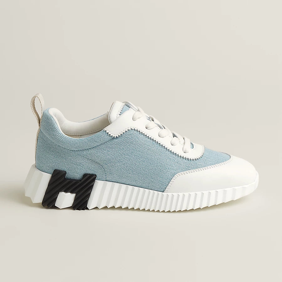 Bouncing Sneaker Hellblau / Weiß – Ansicht 1