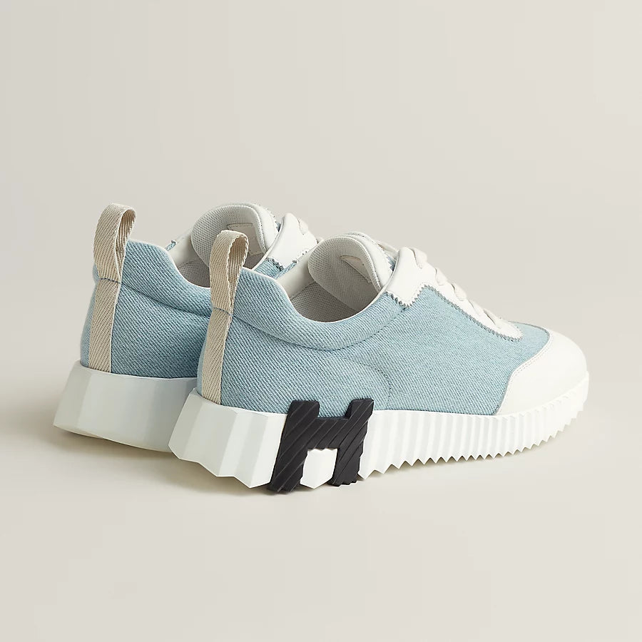 Bouncing Sneaker Hellblau / Weiß – Ansicht 2