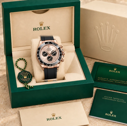 velaro chronograph sundust schwarz 40 mm in grüner Box; Box optional