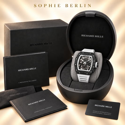 Veloce Sportuhr – Schwarz mit weißem Armband mit optionalem Verpackungsset – Sophie Berlin