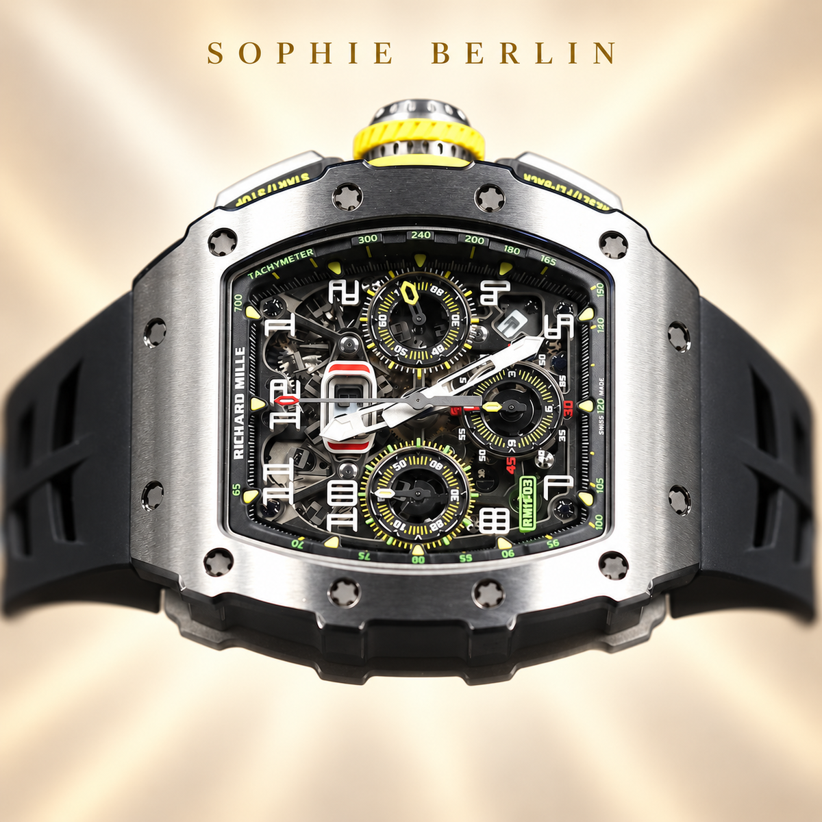 Veloce Sportuhr – Zifferblatt und Gehäuse im Detail – Sophie Berlin
