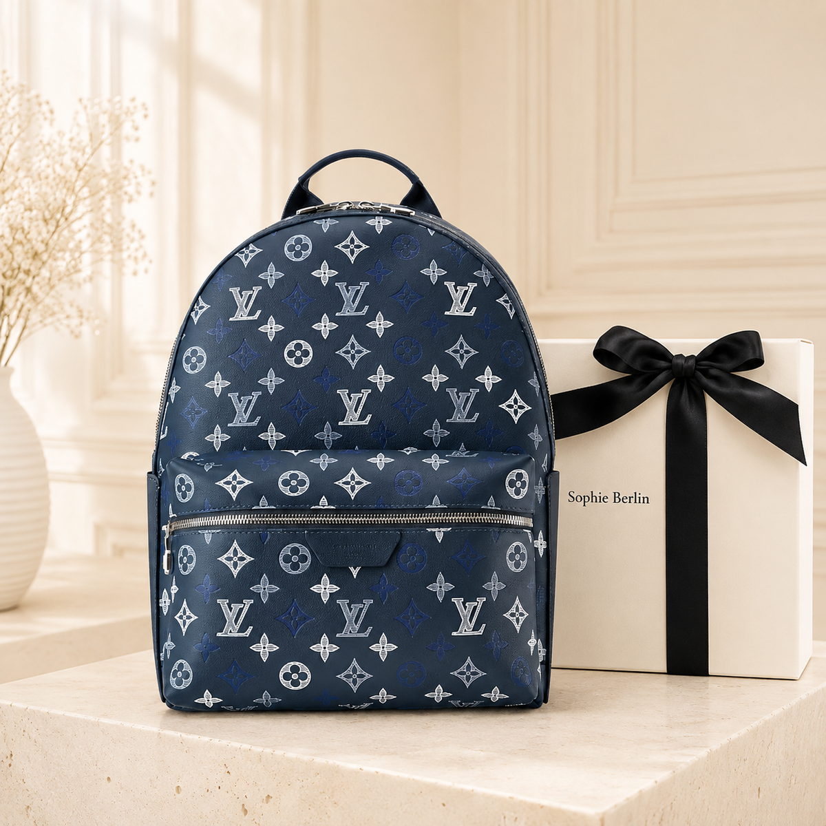 Zaino Discovery PM Monogram Shadow Blau Navy – Luxus-Profilfoto