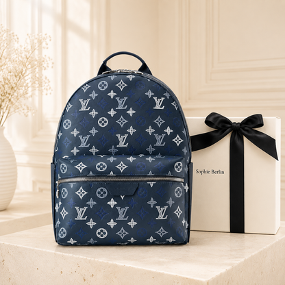 Zaino Discovery PM Monogram Shadow Blau Navy – Luxus-Profilfoto